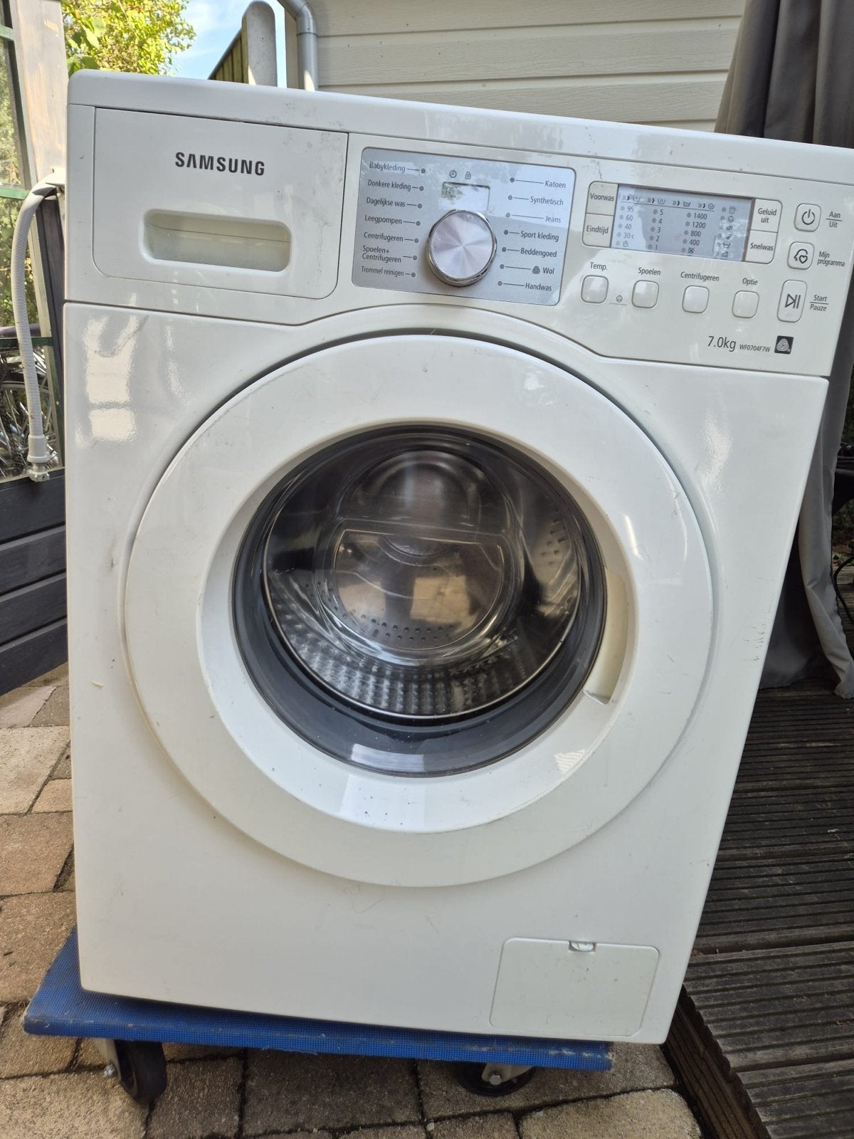 Defecte wasmachine (Ponderosa-Ulicoten)gratis af te halen, 6 tot 8 kg, Ophalen, Niet werkend, Voorlader