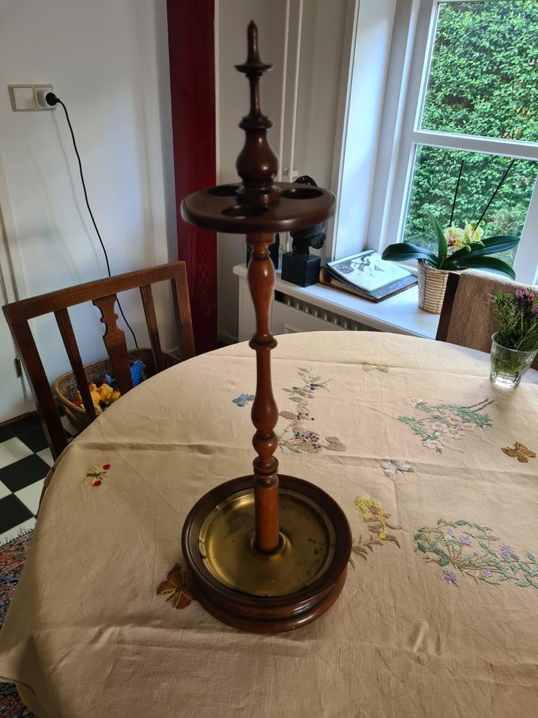 pijp standaard antiek met koper, Ophalen