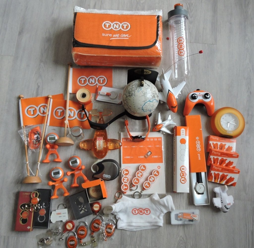 tnt post verzameling ptt tpg postnl, Ophalen of Verzenden, Gebruikt, Gebruiksvoorwerp