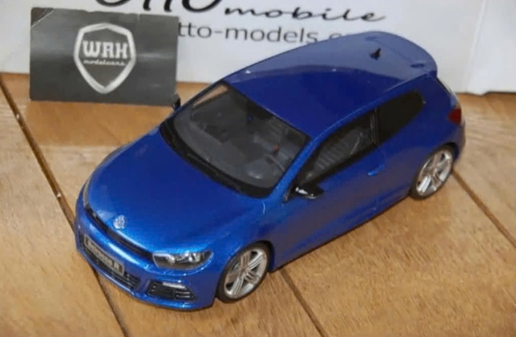 1:18 VOLKSWAGEN SCIROCCO R blue Otto mobile OT390 WRH, Verzenden, Zo goed als nieuw, Auto, OttOMobile