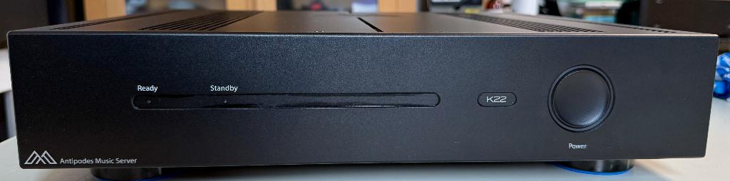 Antipodes K22 High-end server, streamer en reclocker, Verzenden, Zo goed als nieuw, USB 2, Zonder harde schijf
