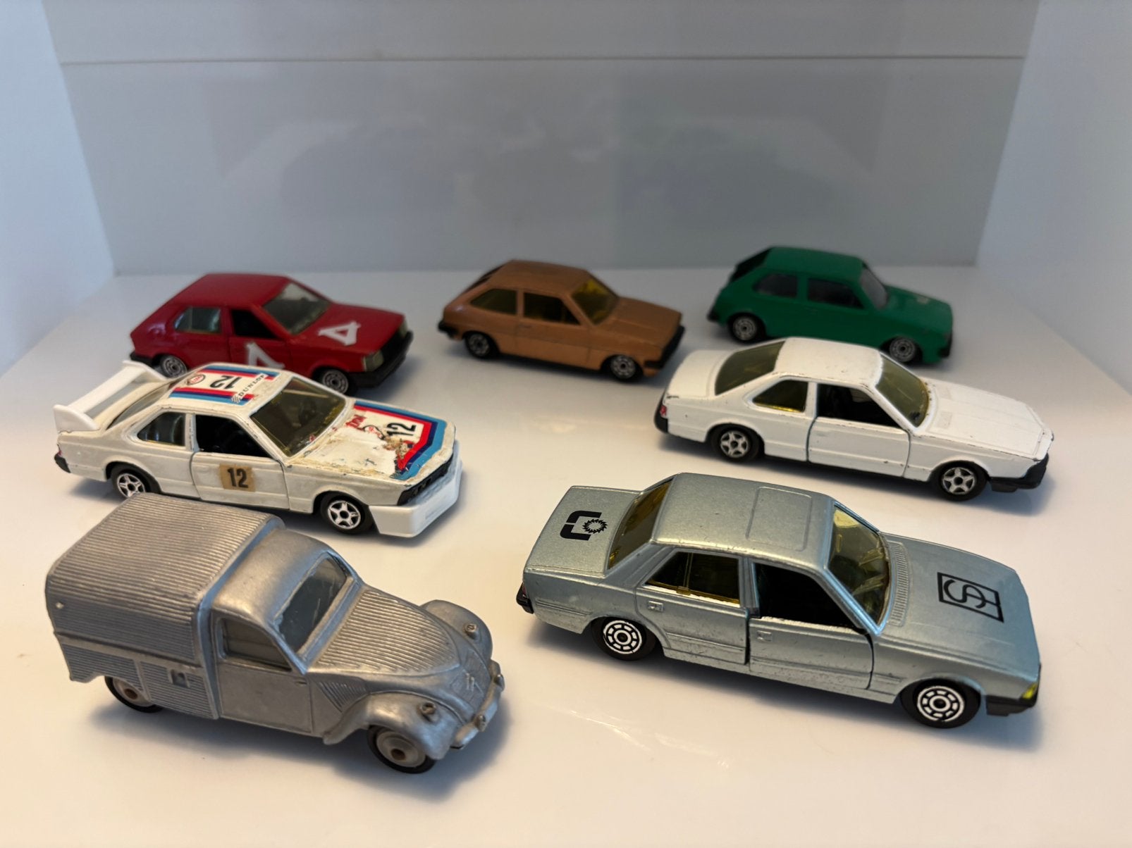 Norev 7x; Peugeot, Citroën, Talbot, BMW, Volkswagen, Ford., Ophalen of Verzenden, Gebruikt, Auto, Norev