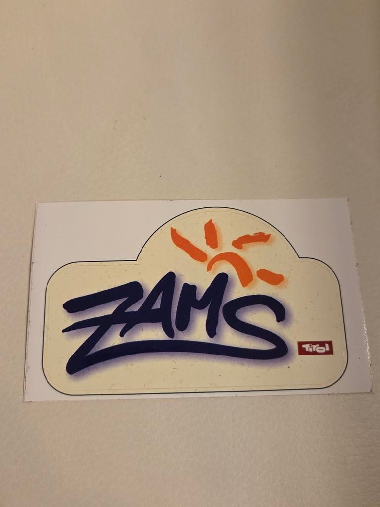 6481 ZAMS Tirol Sticker - Wintersport Oostenrijk, Ophalen of Verzenden