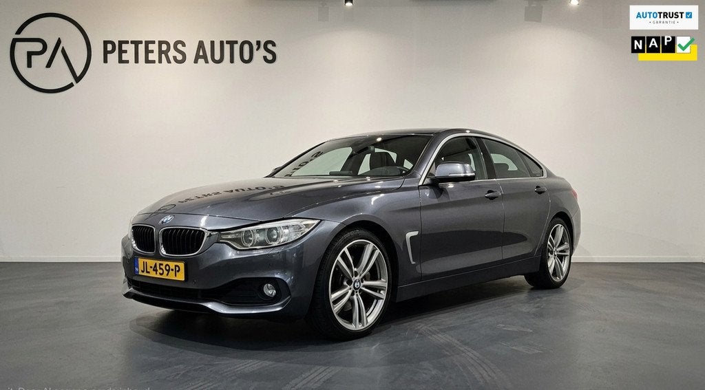 BMW 4-serie Gran Coupé 440i 327 PK Adaptive/Leder/1e eigena, Auto's, Automaat, Gebruikt, 327 pk, Bedrijf