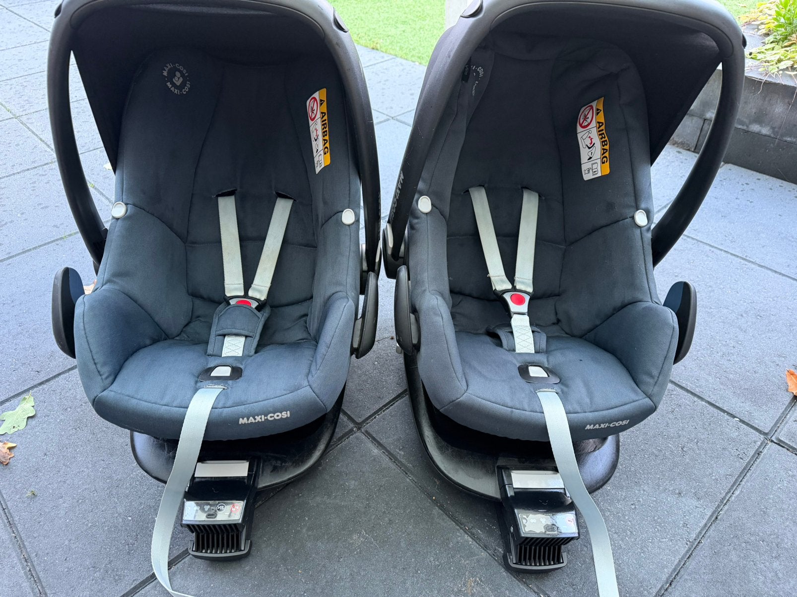 2 maxi cosi’s + 2wayfix, Ophalen, Gebruikt, Kinderwagen of Buggy