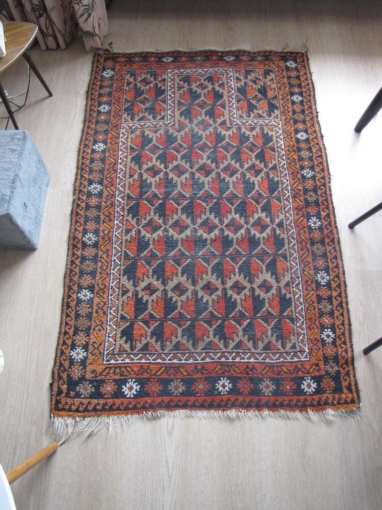 Afghaans kleed Afghan Belouche nr 00286, Ophalen, Gebruikt, 100 tot 150 cm, 50 tot 100 cm