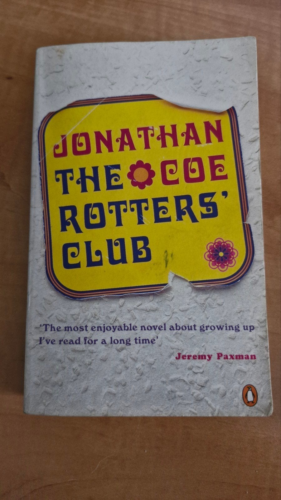 Jonathan Coe - The Rotters' Club (Engels), Ophalen of Verzenden, Gelezen, Jonathan Coe, Europa overig