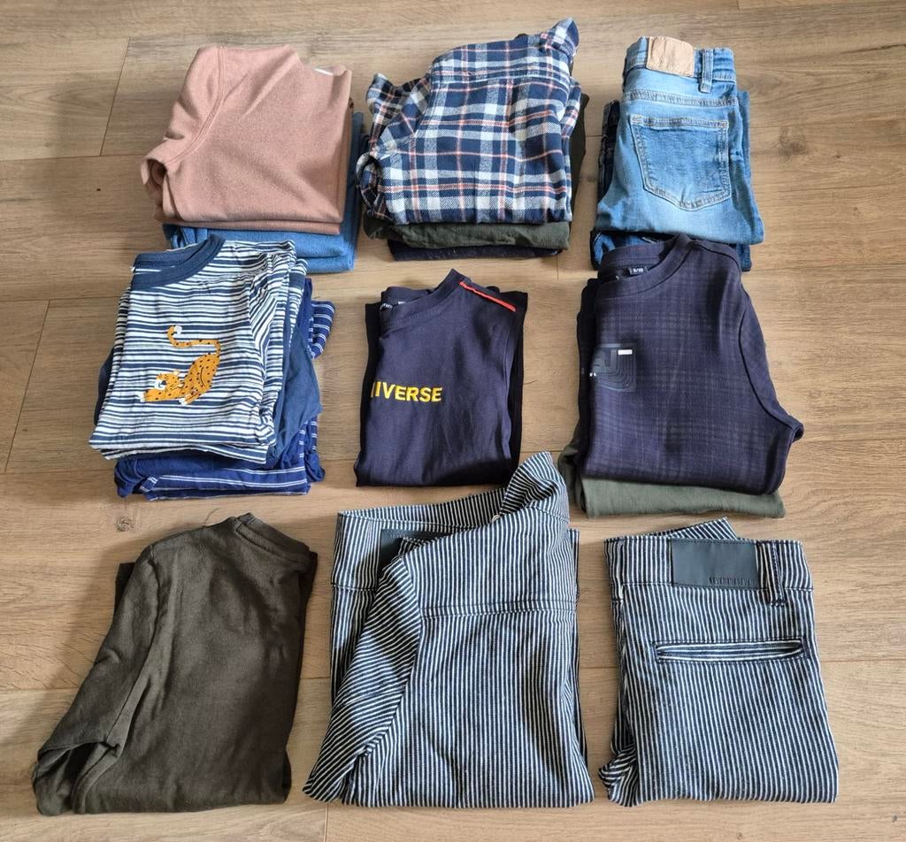 Kledingpakket jongen mt 116, Ophalen of Verzenden, Gebruikt