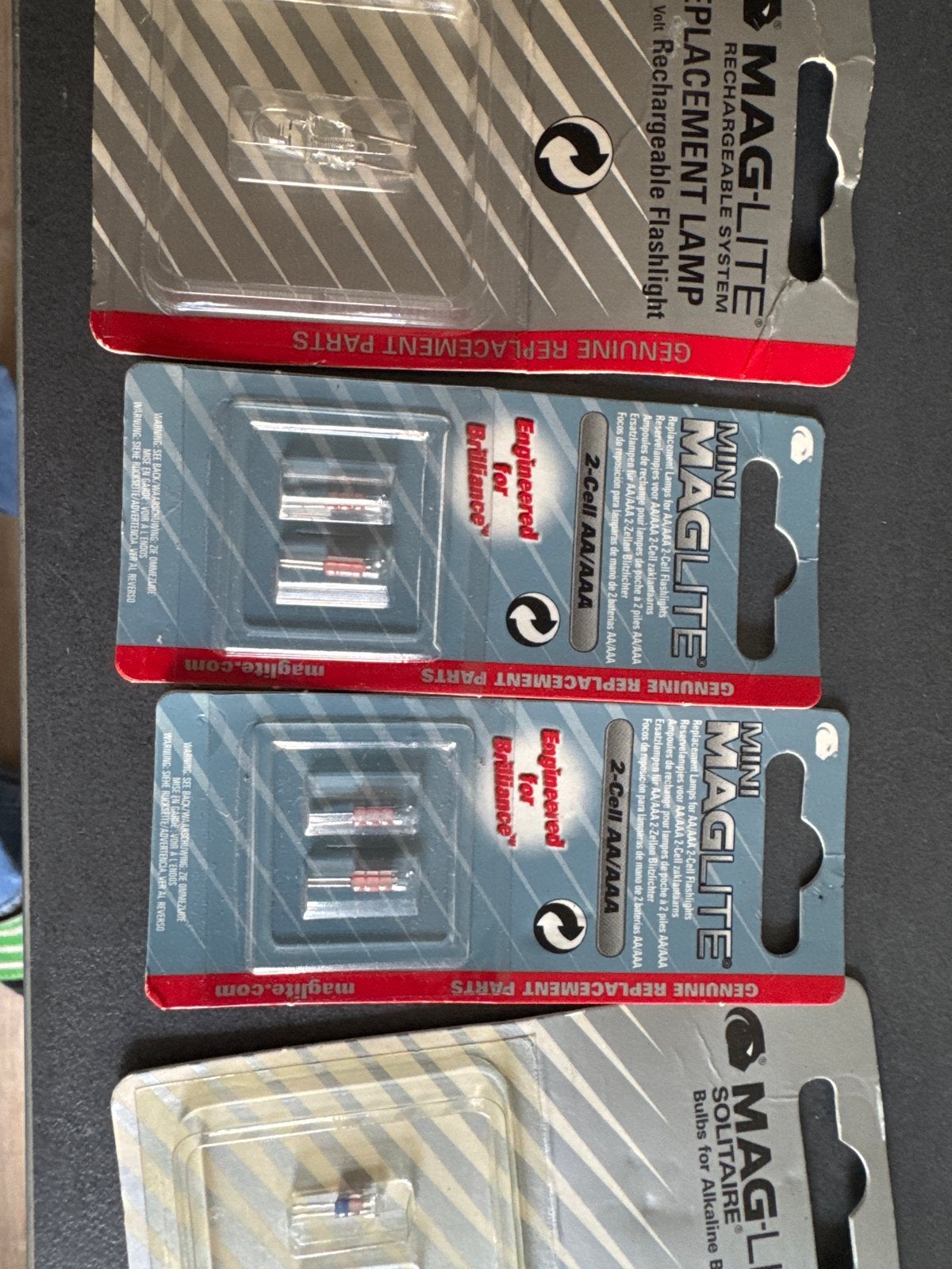 Maglite Vervangende Lampen - Diverse Types, Ophalen of Verzenden, Nieuw