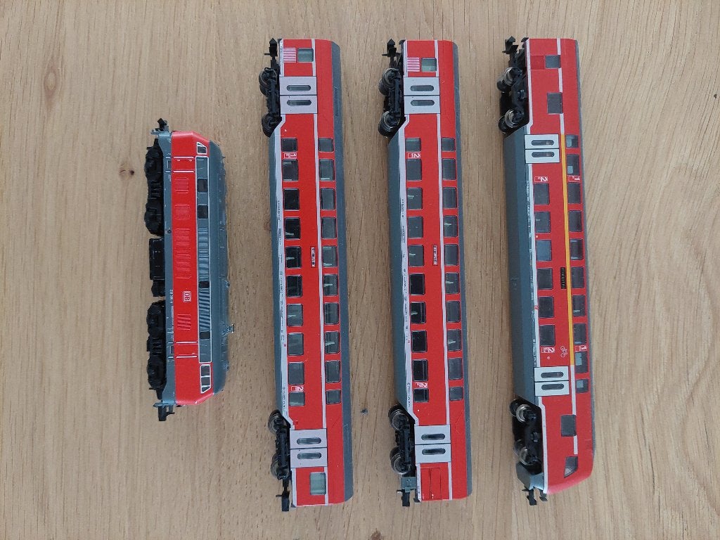 DB Regio Dubbeldekker trein Piccolo N Fleischmann, Treinset, Gelijkstroom, Fleischmann, Ophalen of Verzenden