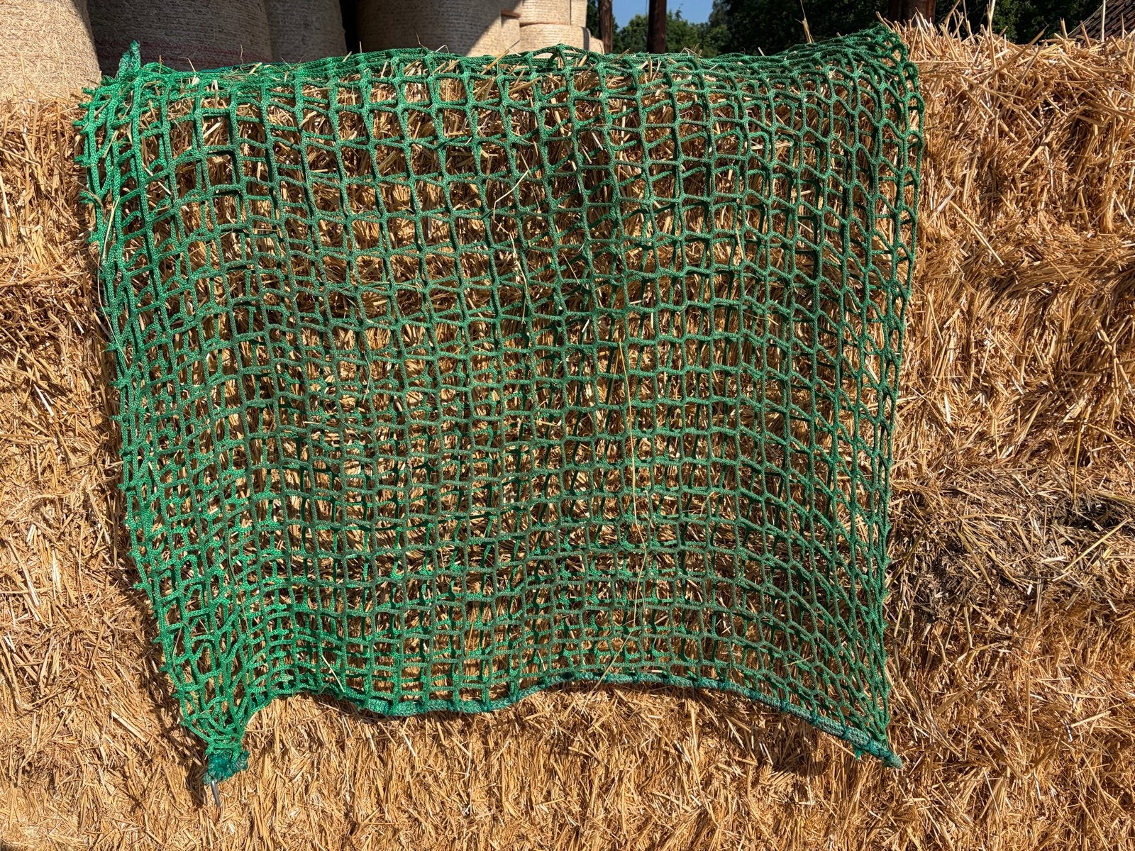 Hooinetten XXL (ca 5 x 15-20kg en 2 x 8-12 kg hooi) hooinet, Ophalen of Verzenden