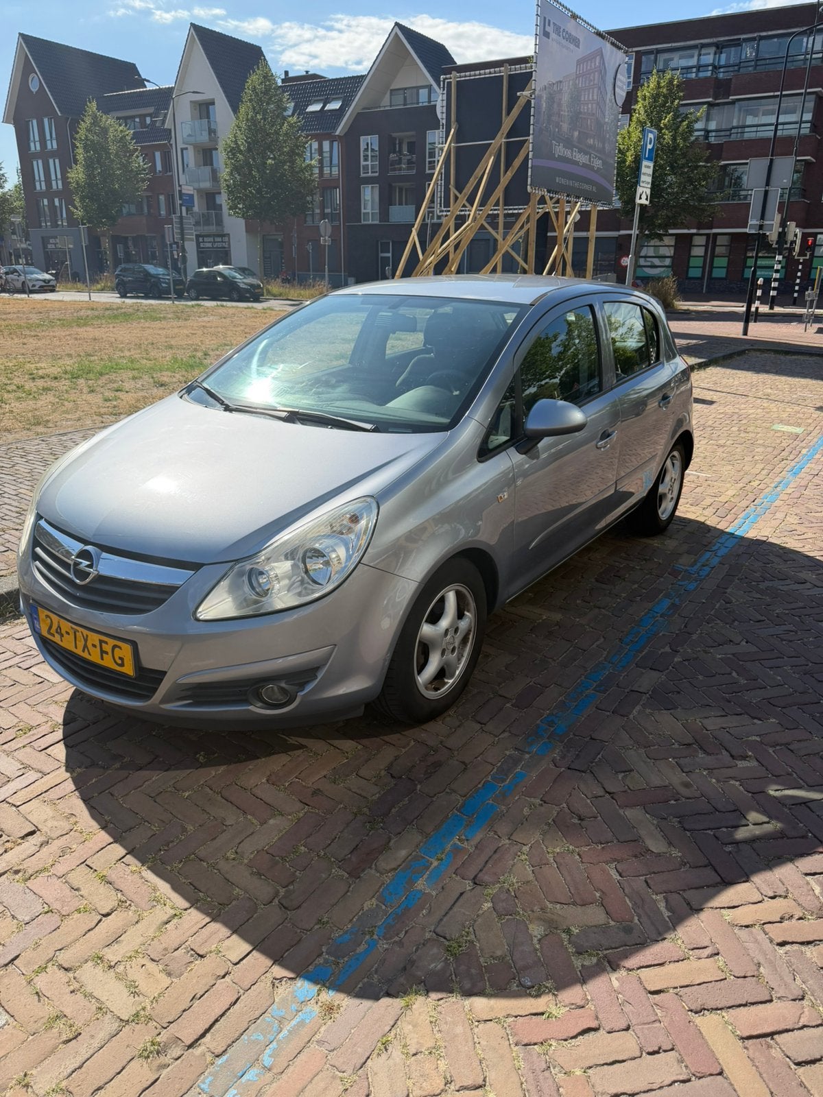 Opel Corsa 1.4 2007 met Nieuwe APK goed onderhouden, Auto's, Voorwielaandrijving, 1063 kg, 4 cilinders, 49 €/maand