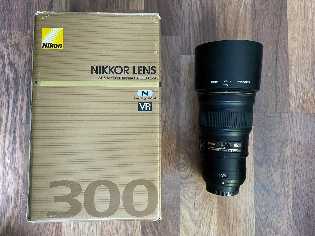 Nikon AF-s 300mm PF (3), Audio, Tv en Foto, Ophalen, Gebruikt, Nikon, Statiefgondel