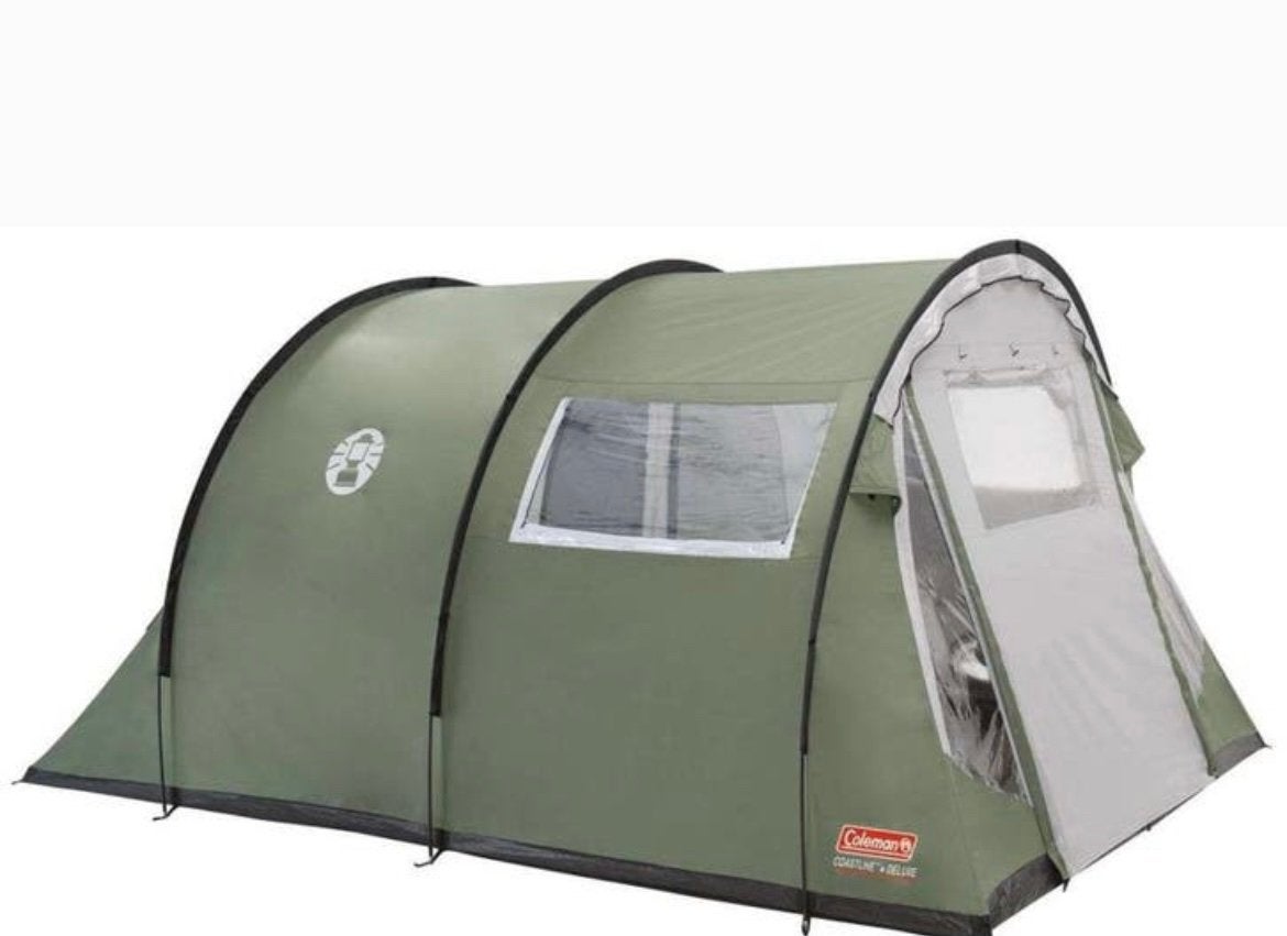 Coleman coastline 4 personen incl luifel!, Ophalen, Zo goed als nieuw, Tot en met 4
