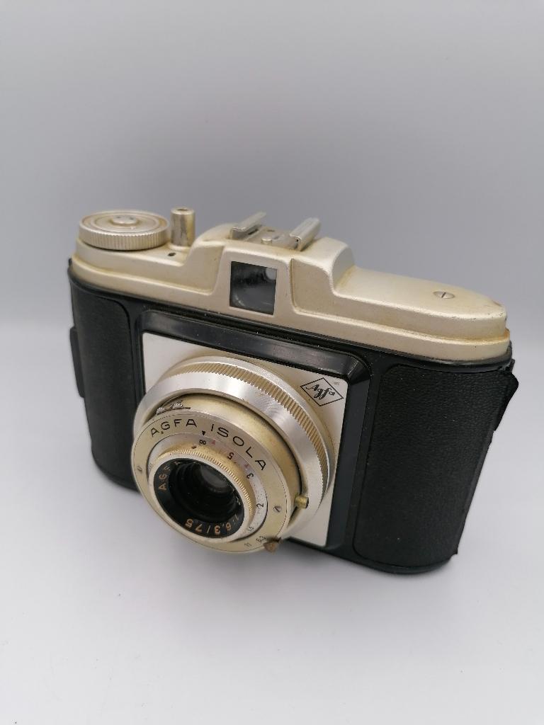 Agfa ISOLA vintage medium format analog camera, Ophalen of Verzenden, Gebruikt, Compact, Overige Merken