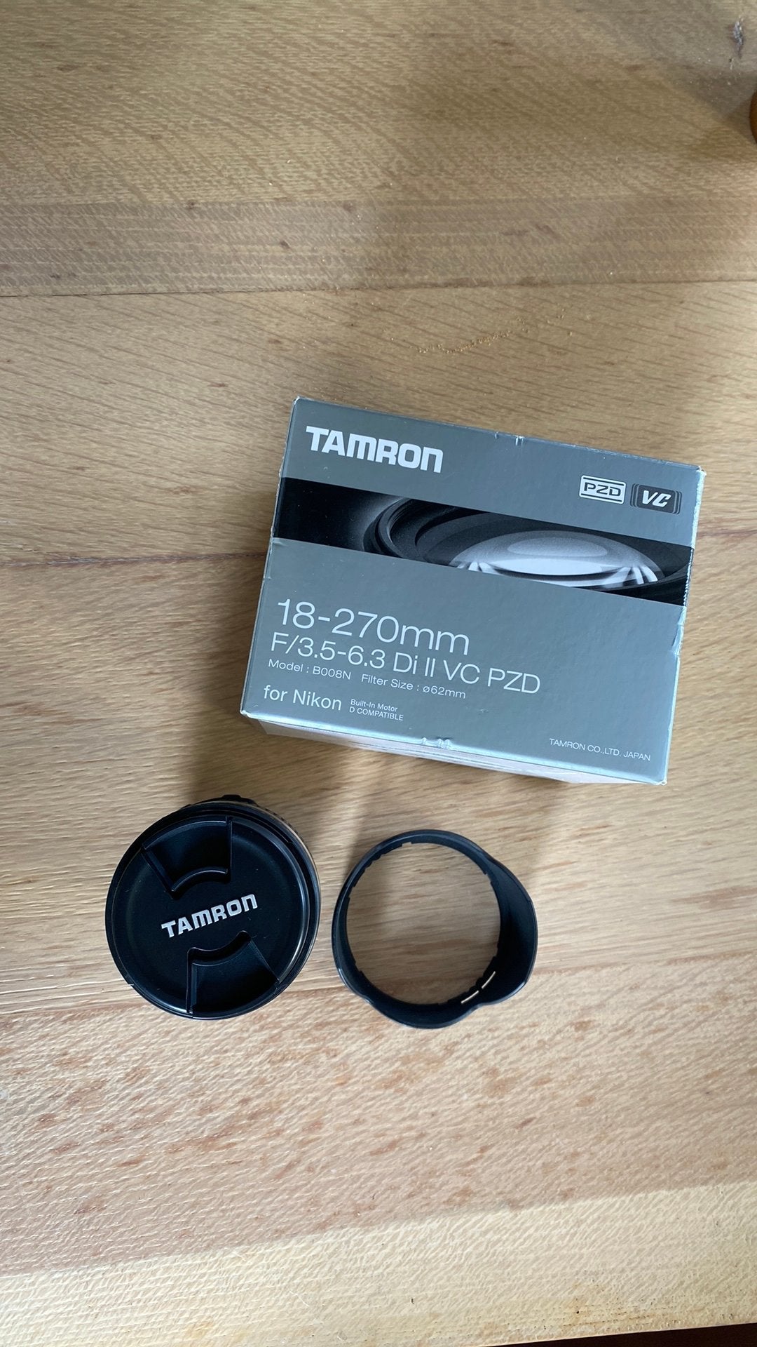 Tamron 18-270mm F/3.5-6.3Di || VC PZD voor Nikon, Audio, Tv en Foto, Fotografie | Lenzen en Objectieven, Handmatige focus, Tamron