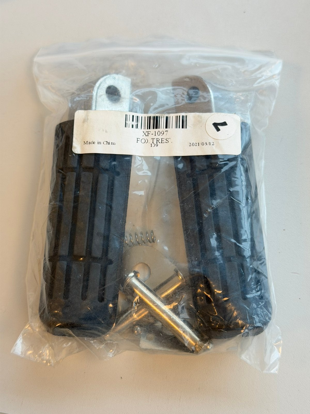 Yamaha XJR400 XJ6 FZ1 Passagier Voetsteunen Nieuw footrest, Ophalen of Verzenden, H, H, H