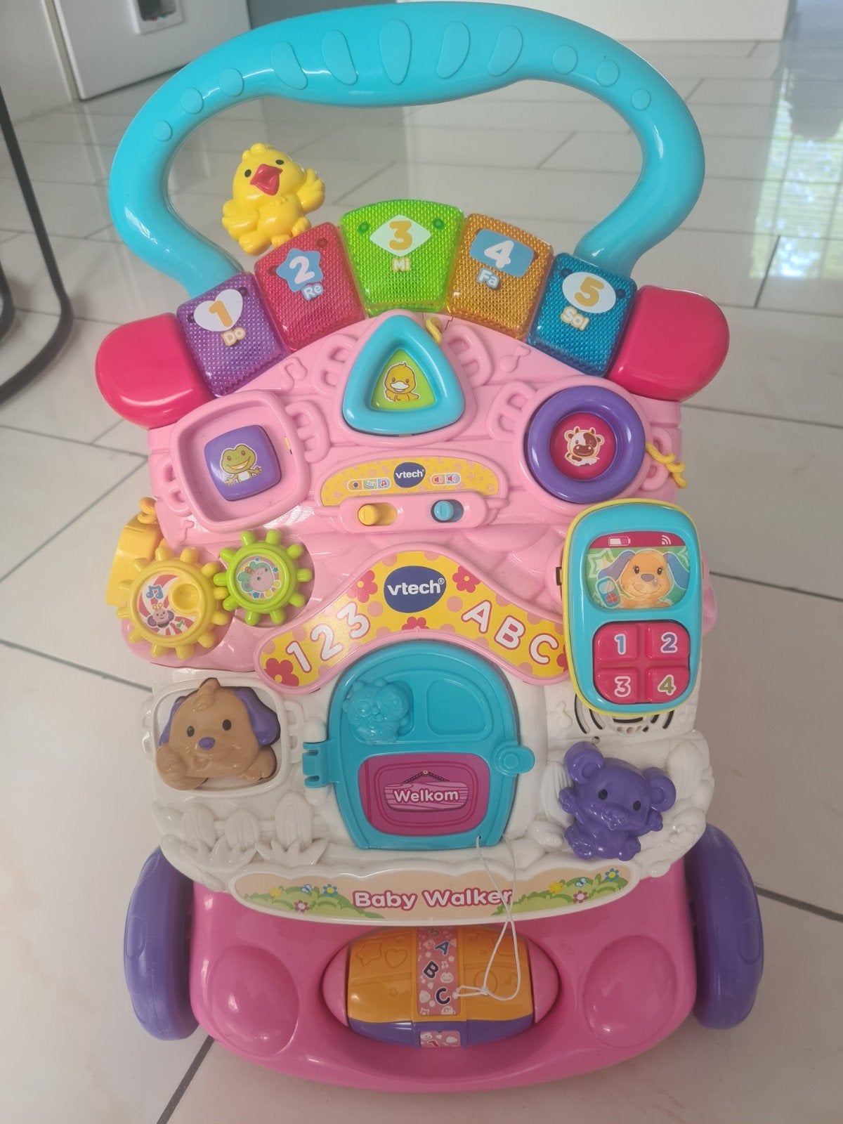 VTech Baby Walker - Interactieve loopkar met activiteiten, Ophalen of Verzenden