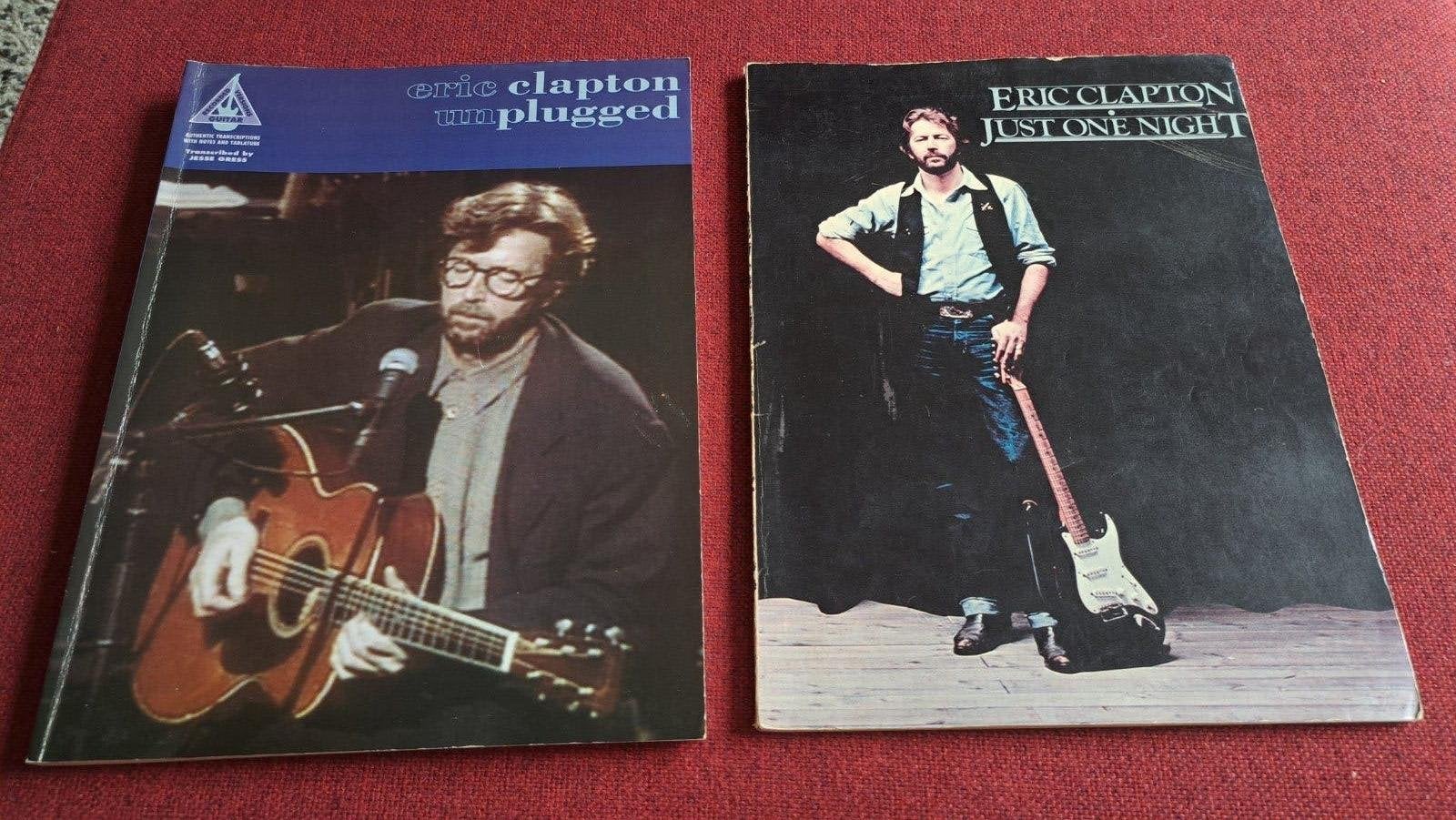 Eric Clapton 2 muziek gitaar boeken, Ophalen of Verzenden, Artiest of Componist, Gitaar