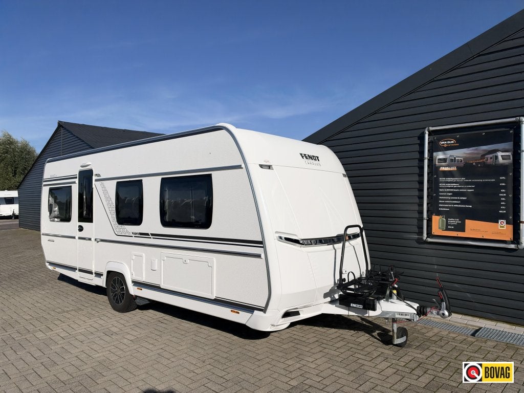 Fendt Bianco Selection 515 SG ZGAN|MOVER|VOORTENT|ZWARE AS, Caravans en Kamperen, Rondzit, Bedrijf, Fietsenrek, 1250 - 1500 kg