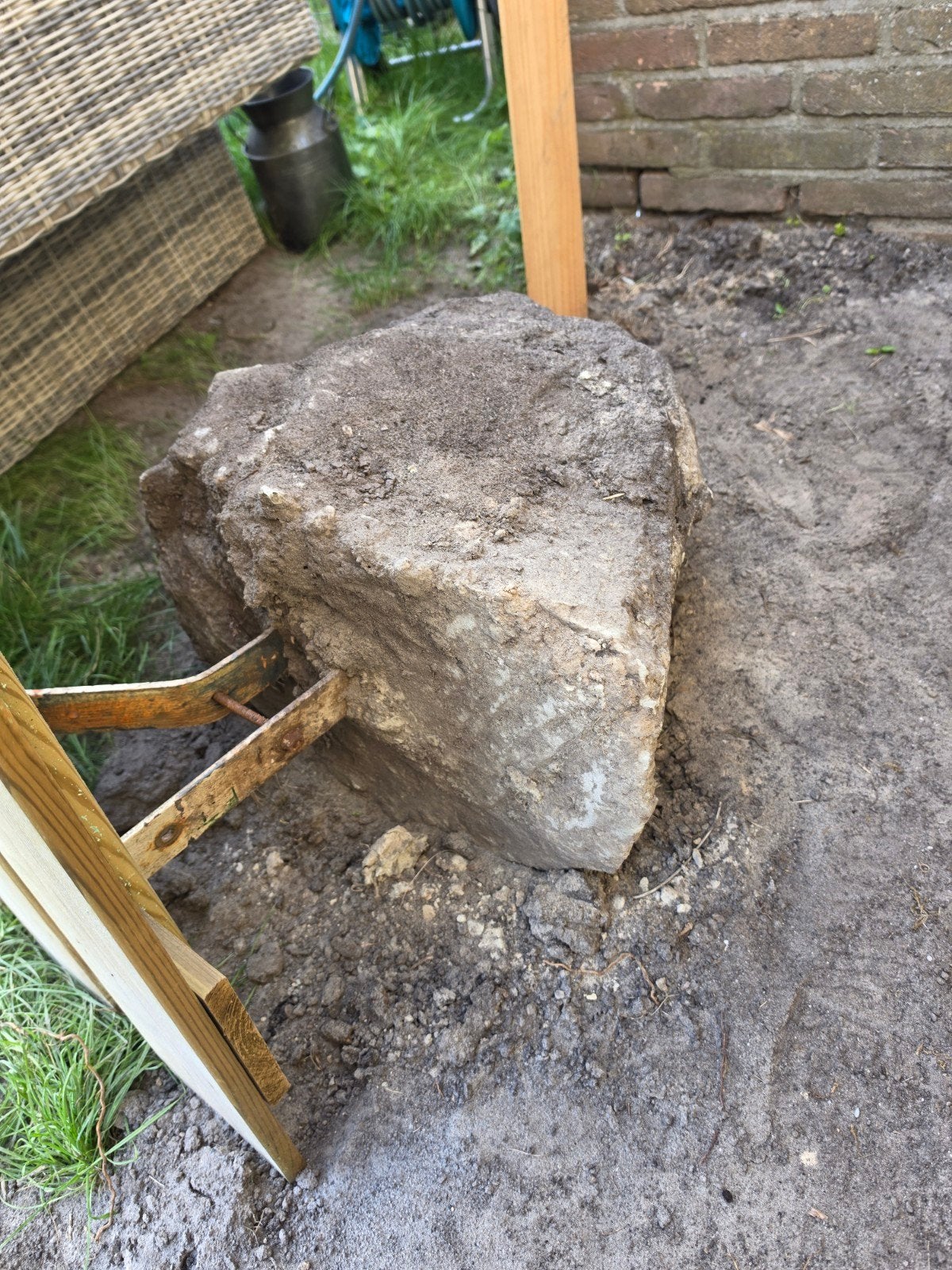 Betonpoeren van klein naar groot, grootste 70x70, Ophalen