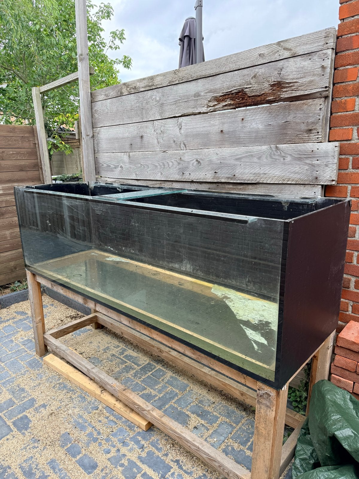 Mooi groot aquarium, Dieren en Toebehoren, Ophalen, Gebruikt, Leeg aquarium