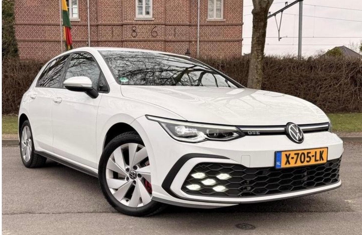 Volkswagen Golf 1.4 Ehybrid 204pk DSG 2021 Wit, Auto's, 4 cilinders, Leder en Stof, Wit, Plug-in hybride
