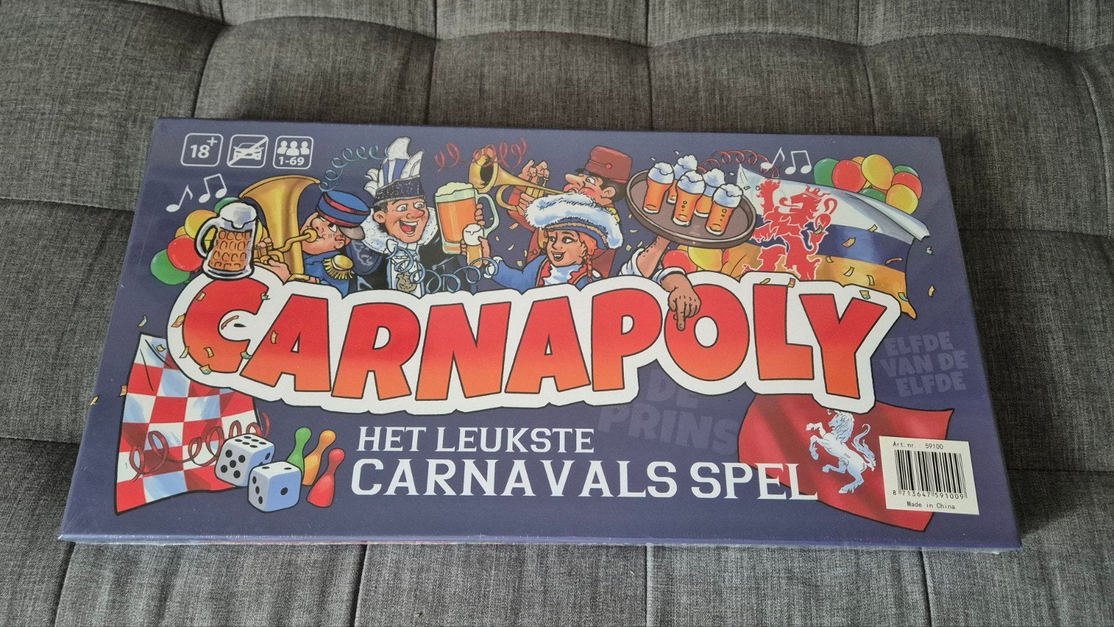 carnapoly gezelschapsspel, Ophalen of Verzenden, Nieuw