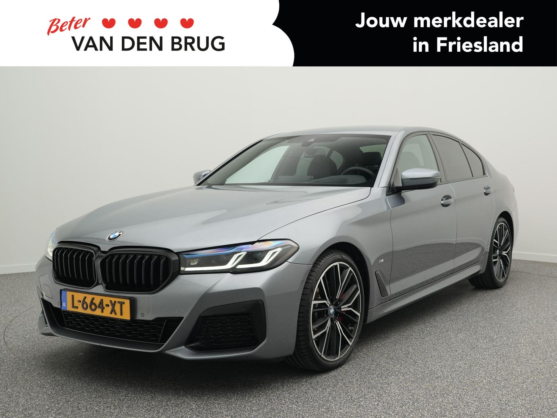 BMW 5-serie 520i Business Edition Plus | M Sportpakket | Har, Auto's, Automaat, 1998 cc, Achterwielaandrijving, Gebruikt
