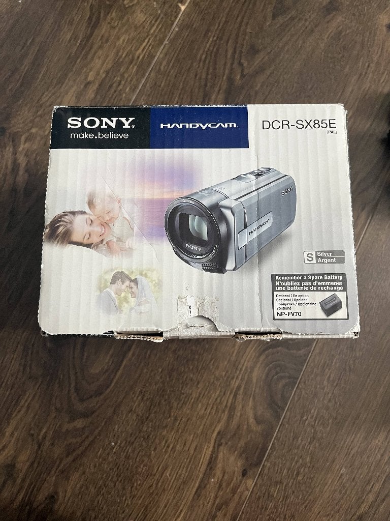 Foto 7 van Sony Handycam DCR-SX85E 16GB compleet + doos, lader en tas