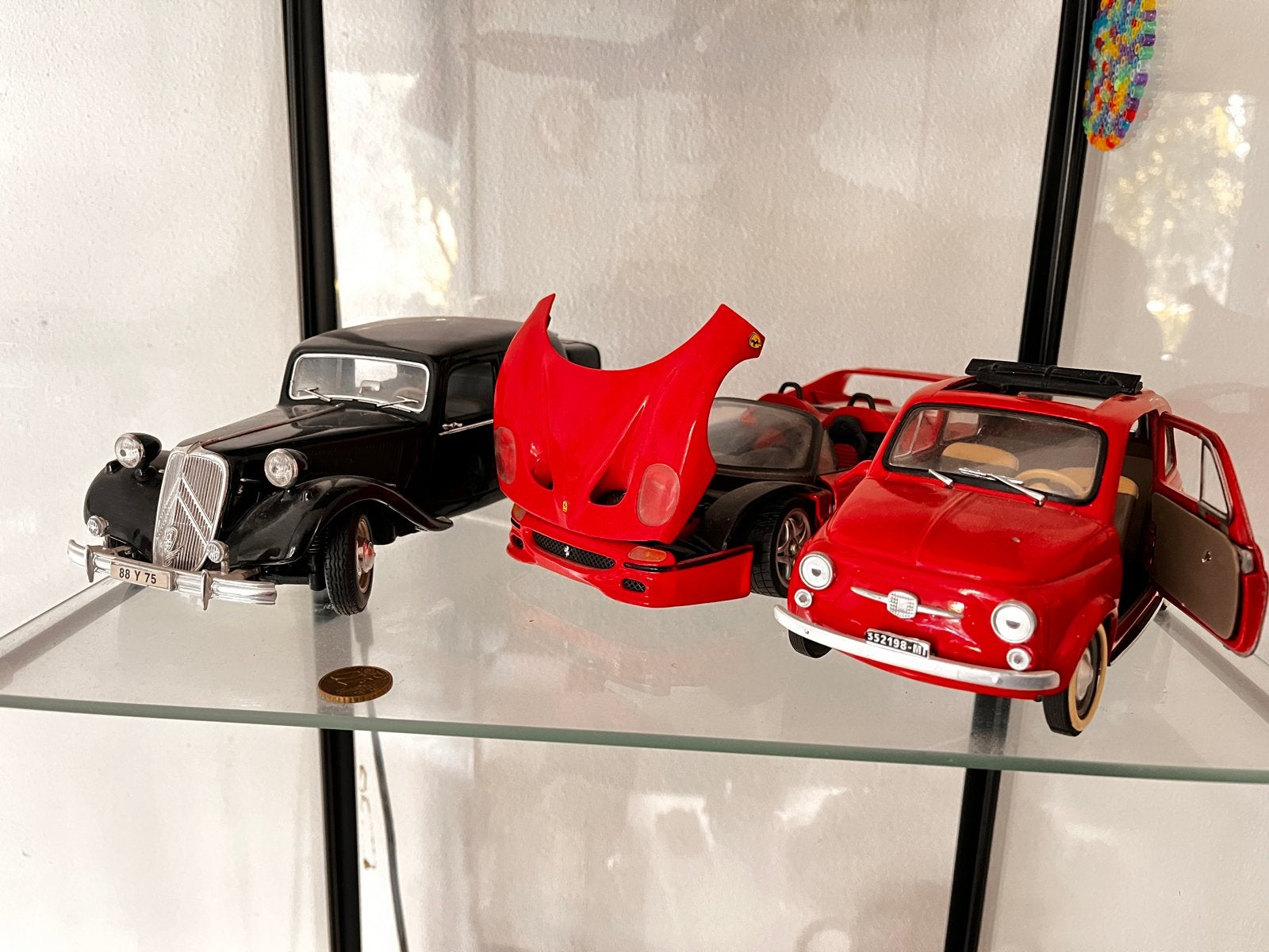 Verzameling modelauto's: Citroën, Ferrari, Fiat, Ophalen, Gebruikt, Overige typen