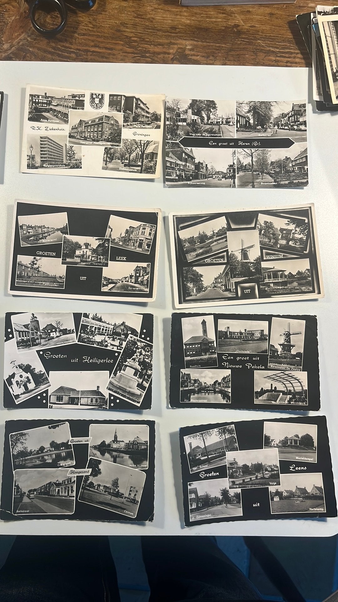 16 ansichtkaarten prov groningen, Verzamelen, Ansichtkaarten | Nederland, Ophalen of Verzenden, 1980 tot heden, Ongelopen, Groningen