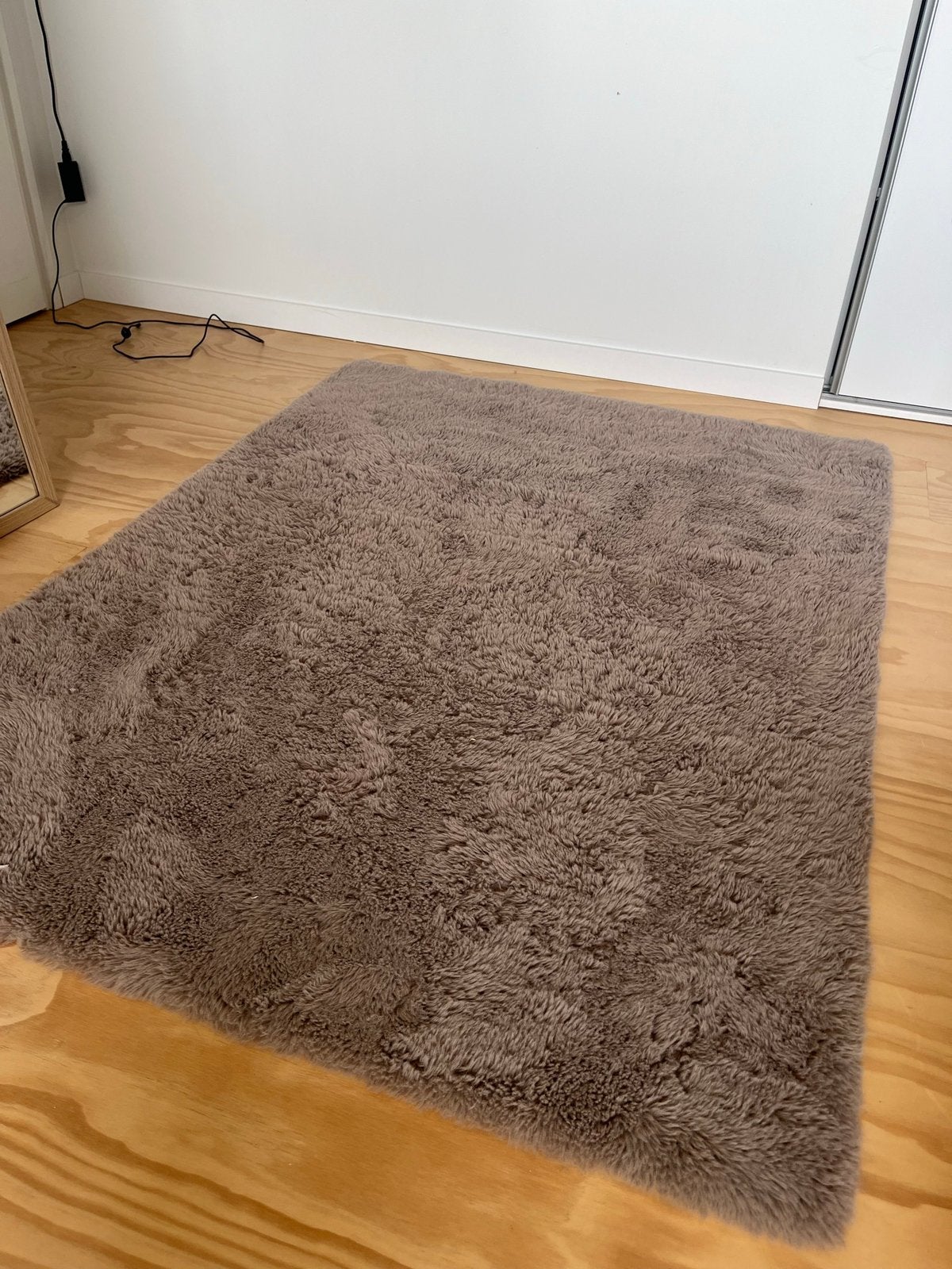 Mat beige/bruin, Ophalen, Gebruikt, 100 tot 150 cm, Beige