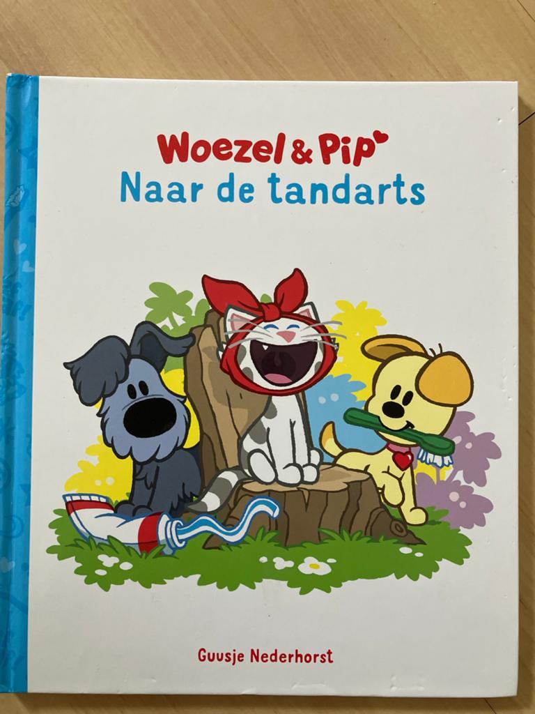 Woezel & Pip naar de tandarts - Guusje Nederhorst, Ophalen of Verzenden, Zo goed als nieuw