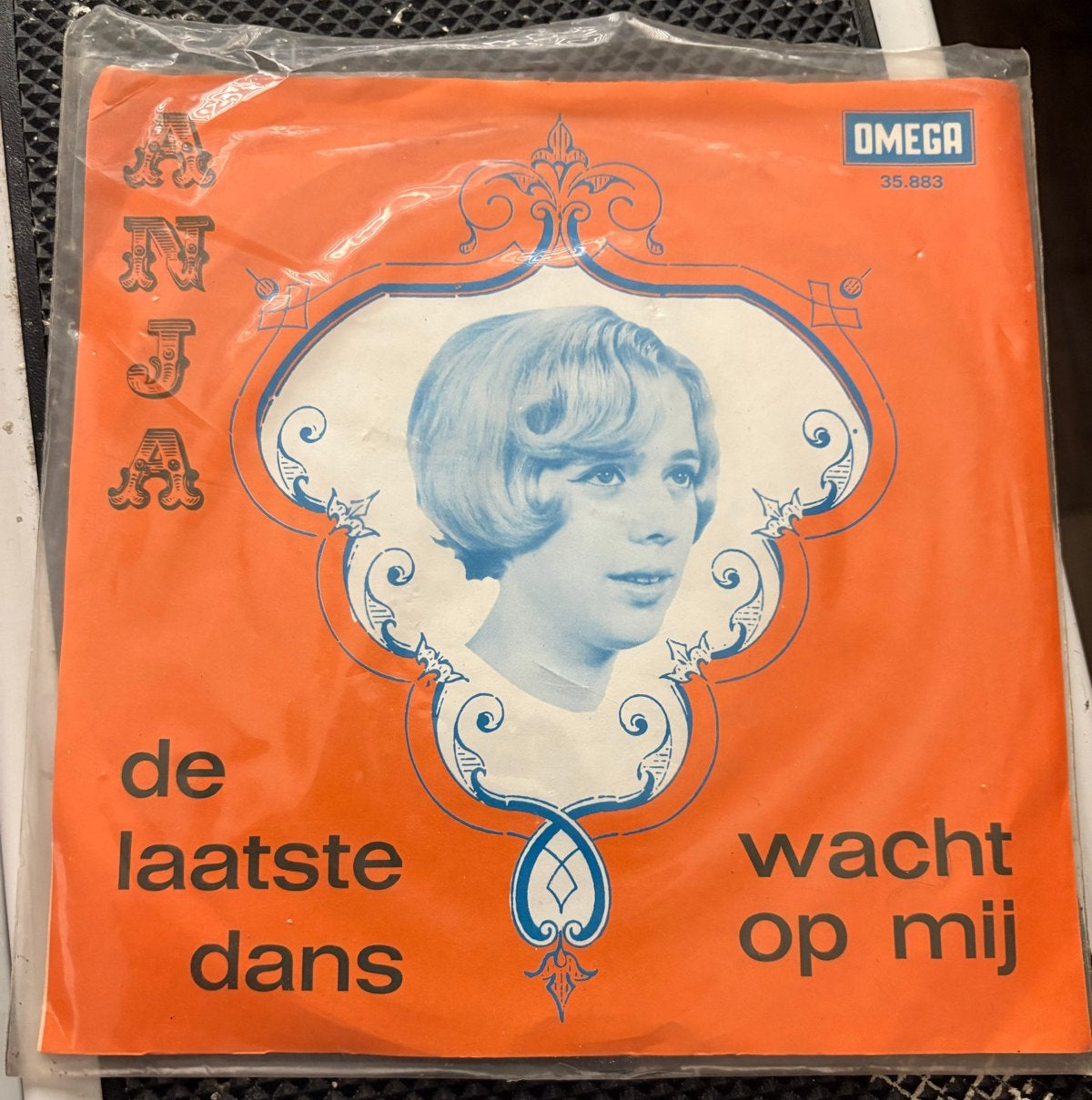 Anja - De Laatste Dans / Wacht Op Mij (Single, 1968), Cd's en Dvd's, Vinyl Singles, Gebruikt, Originele persing, 7 inch, Single