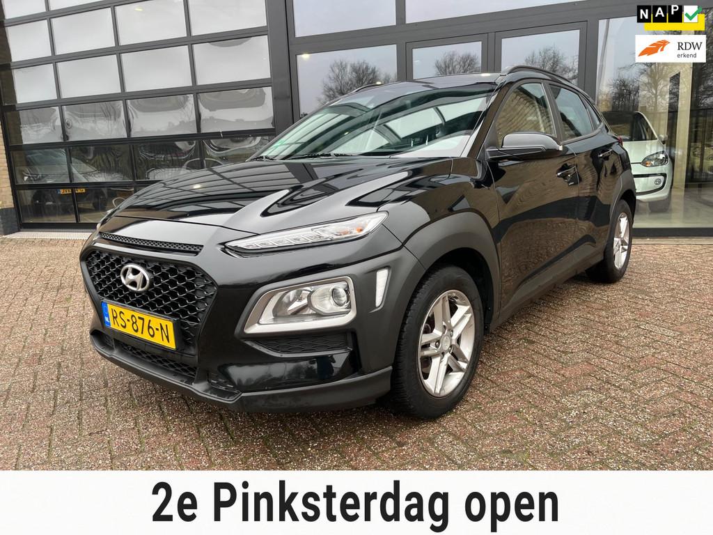 Hyundai Kona 1.0T Comfort , cruise, Clima, Camera, Voorwielaandrijving, Stof, Gebruikt, Zwart