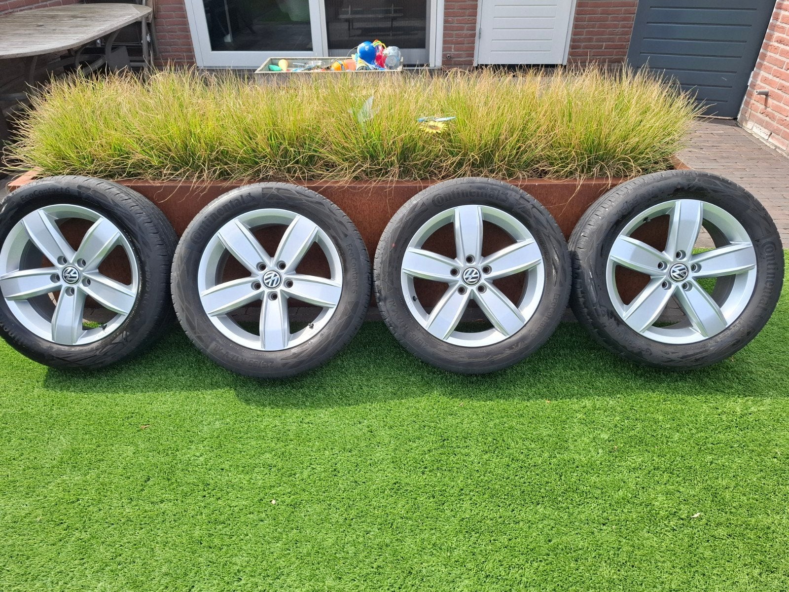 VW velgen 17 inch 5x112 corvara, Auto-onderdelen, Ophalen, Banden en Velgen, 17 inch, Personenwagen