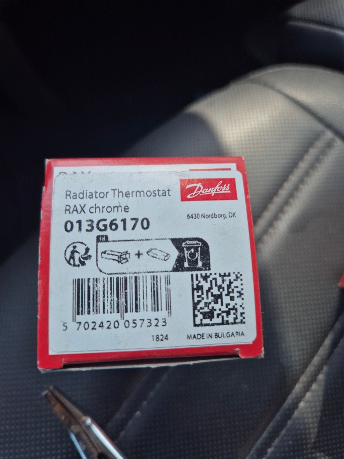 Danfoss Radiator Thermostaat RAX Chroom 013G6170, Ophalen of Verzenden, Nieuw