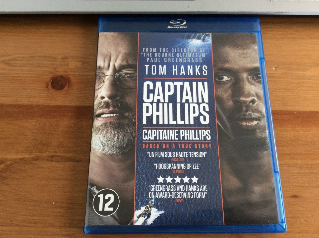 Captain Phillips. Blu-ray, Film, Ophalen of Verzenden, Blu-ray, Gebruikt