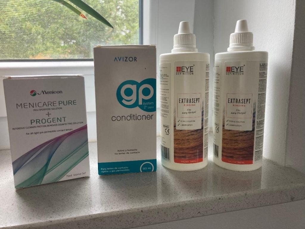 Te koop: Lenzenvloeistoffen voor harde lenzen, Ophalen, Nieuw, Ogen, Verzorging