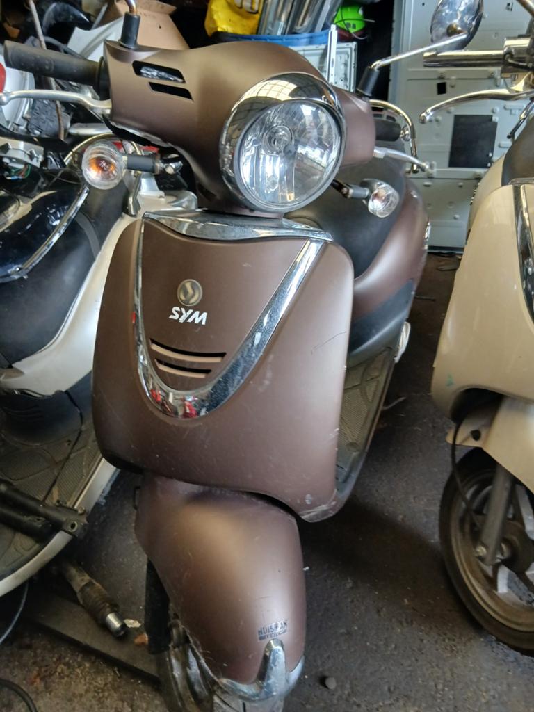 Complete kappen set sym allo cello, Fietsen en Brommers, Brommeronderdelen | Scooters, Ophalen of Verzenden, Gebruikt, Kap