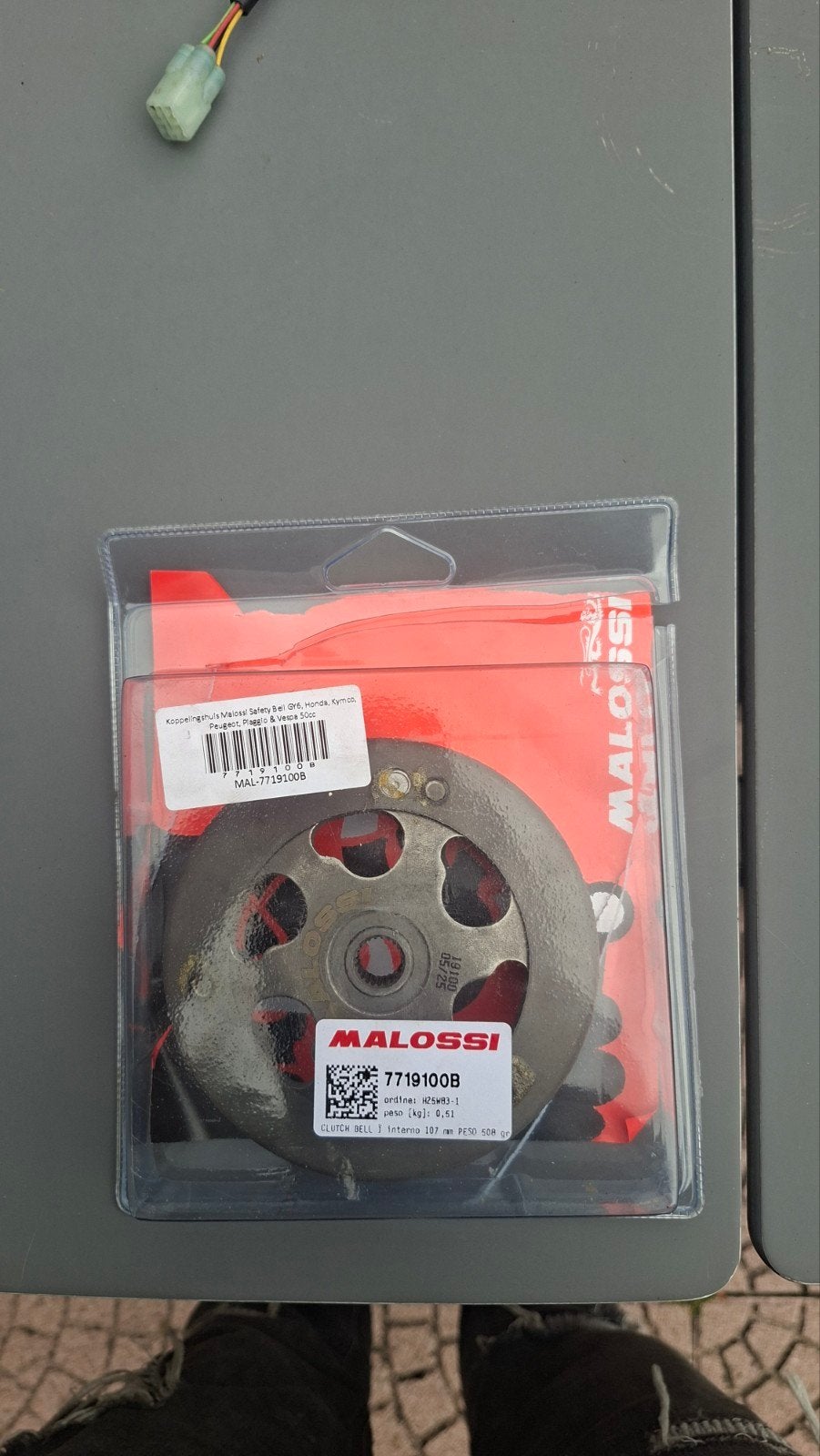 malossi koppelingshuis 107mm gy6, Motoren, Ophalen, Gebruikt