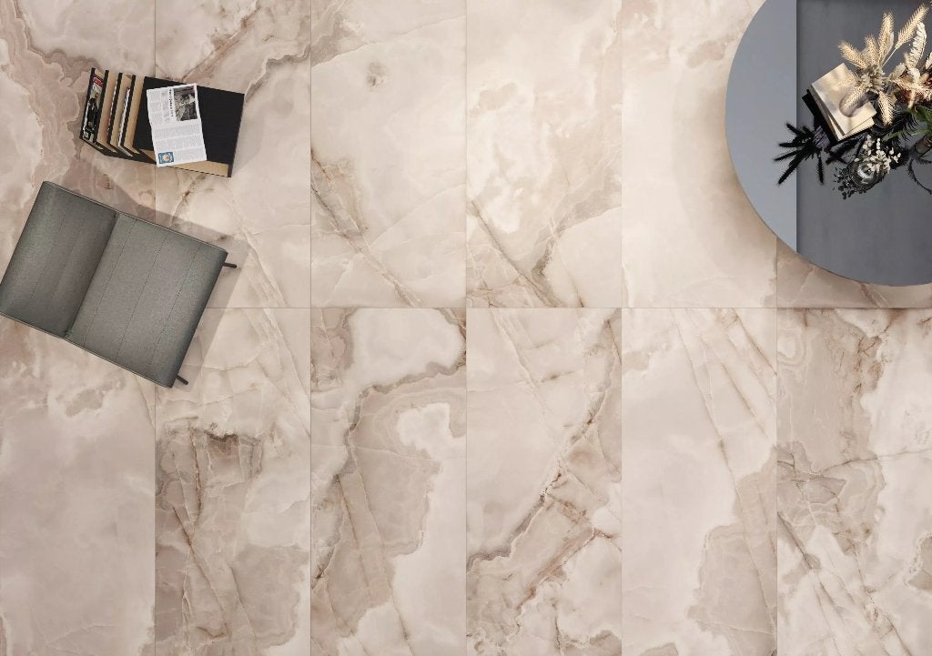 Florim Rêve Rose mat - tegels 120x60 cm – 15,12 m² (7 dozen), Doe-het-zelf en Verbouw, Tegels, Ophalen, 60 cm of meer, Nieuw, 10 m² of meer