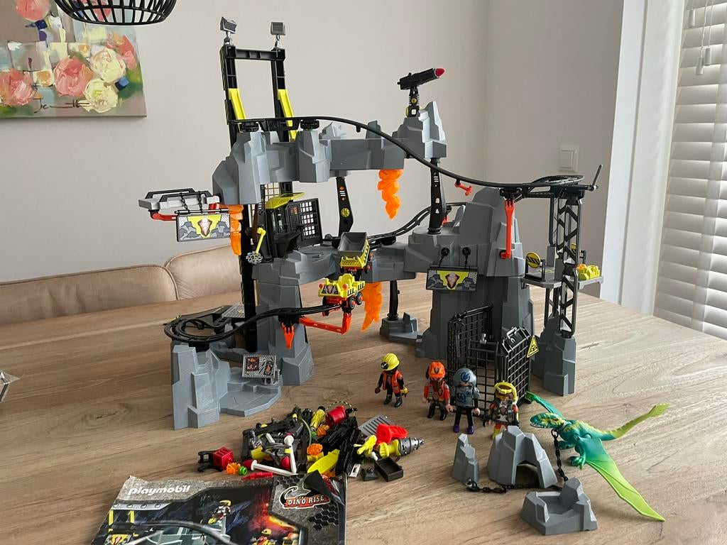 Playmobil Dino Rise, de Mijn van de Dino-strijders (70925), Ophalen of Verzenden, Zo goed als nieuw