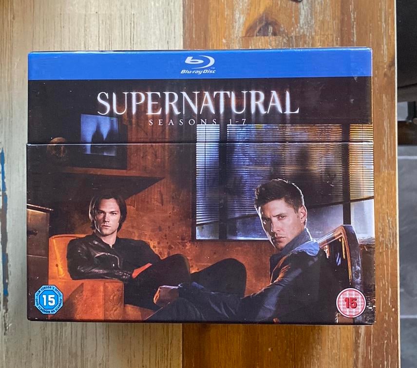 Supernatural seizoen 1 tot 7 blu ray disc, Ophalen of Verzenden, Nieuw in verpakking, Tv en Series, Boxset