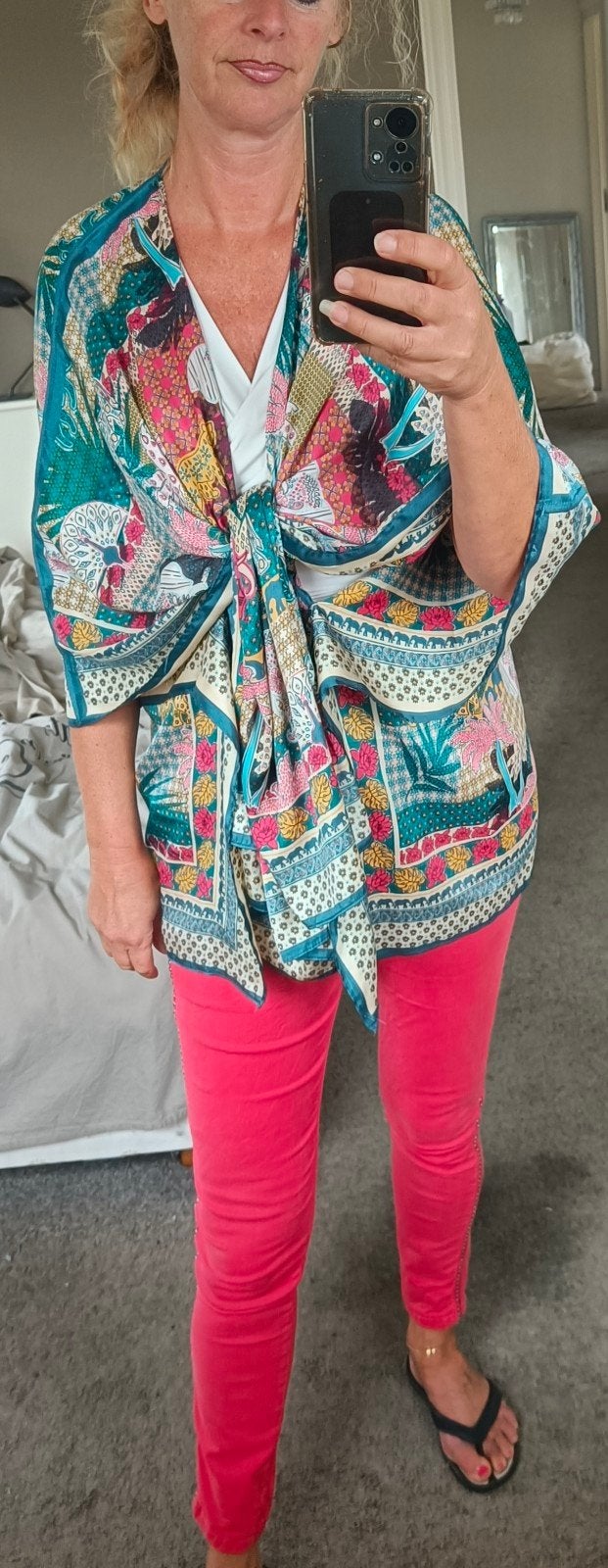 Zijden blouse universeel 💞, Ophalen of Verzenden, Nieuw