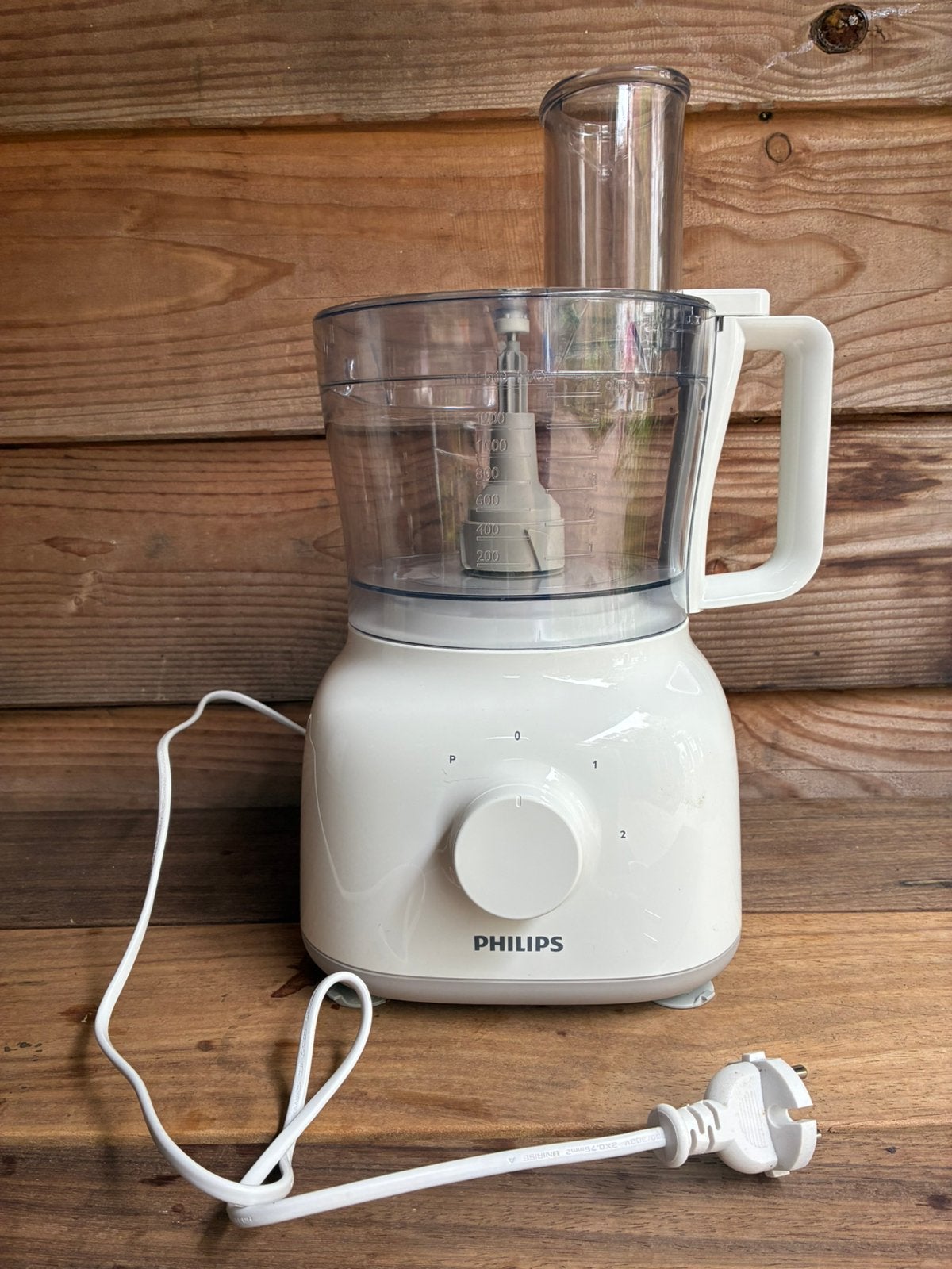 Philips keukenmachine 15+ functies ZGAN!!, Ophalen, Zo goed als nieuw, Vaatwasserbestendig, 3 snelheden of meer