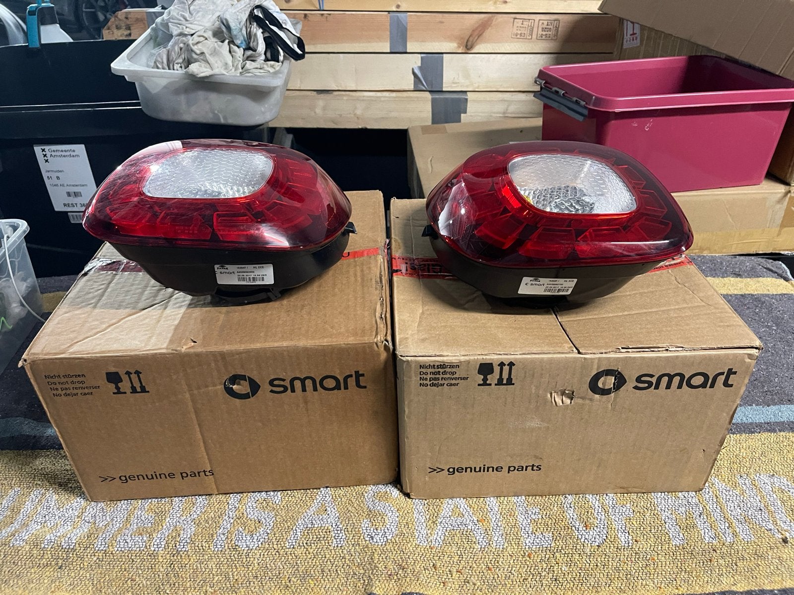 Smart Fortwo achterlichten en snelheidsmeter, Auto-onderdelen, Ophalen of Verzenden, Nieuw, Smart