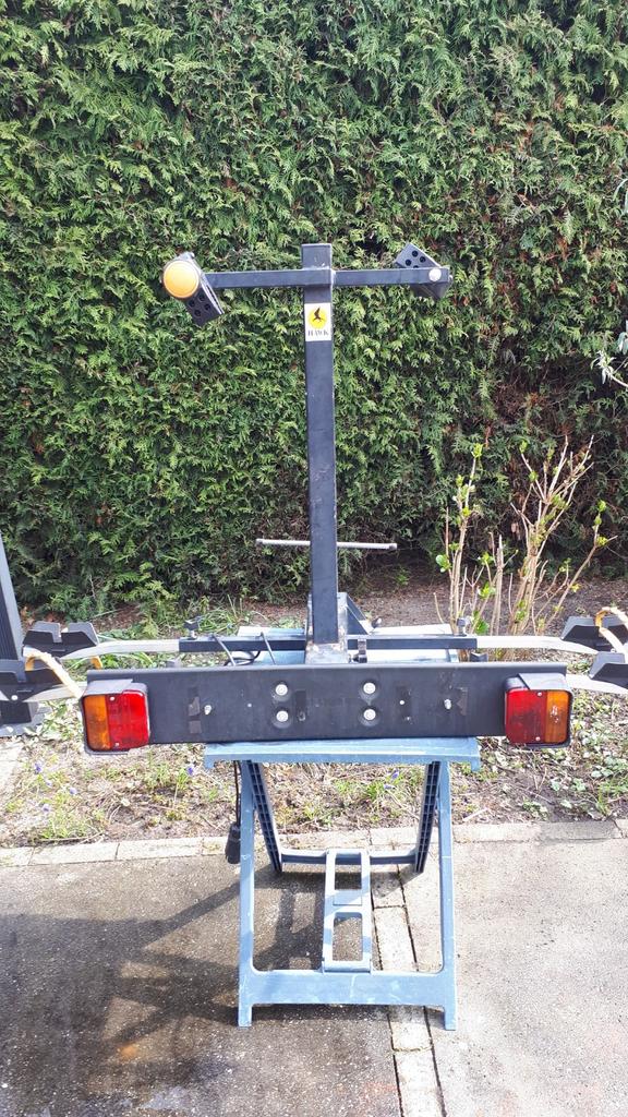 fietsdrager, Ophalen, 2 fietsen, Gebruikt, Trekhaakdrager