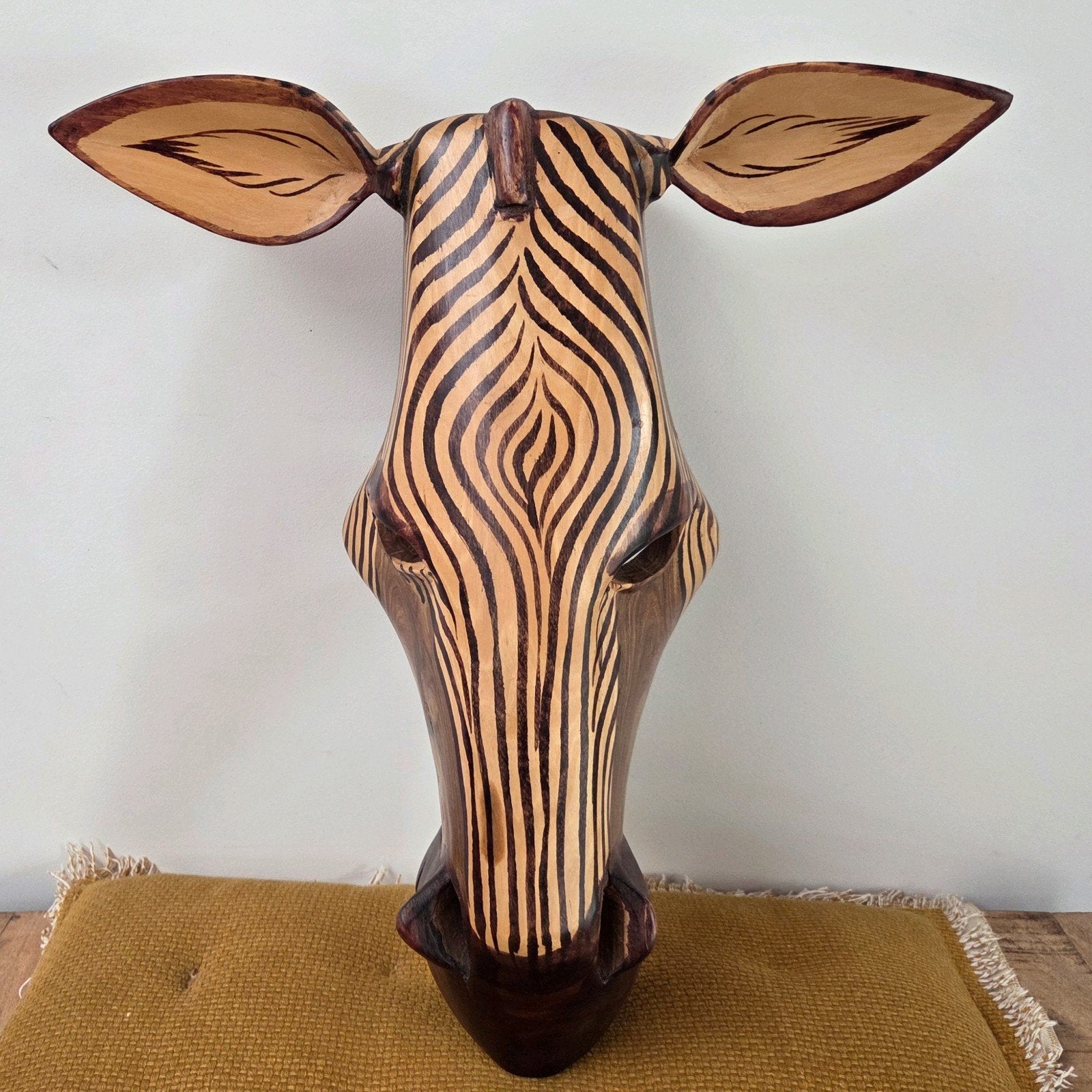 Houten zebra, Ophalen of Verzenden